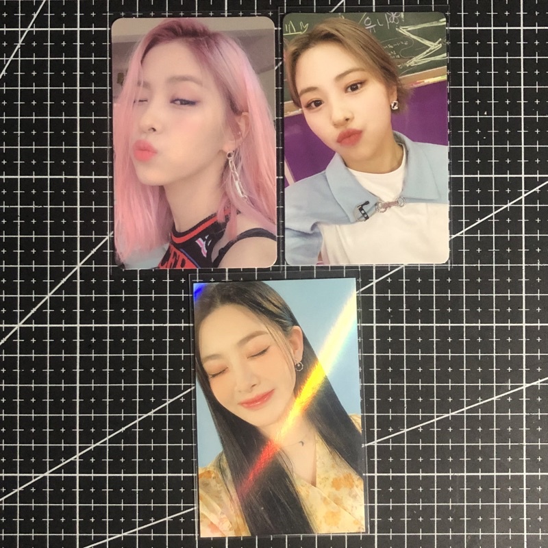 TAKE ALL PHOTOCARD RYUJIN ITZY ICY POUT NBD NO BAD DAYS FEB FEBRUARY SEEUN STEREOTYPE MAKESTAR 2 MS