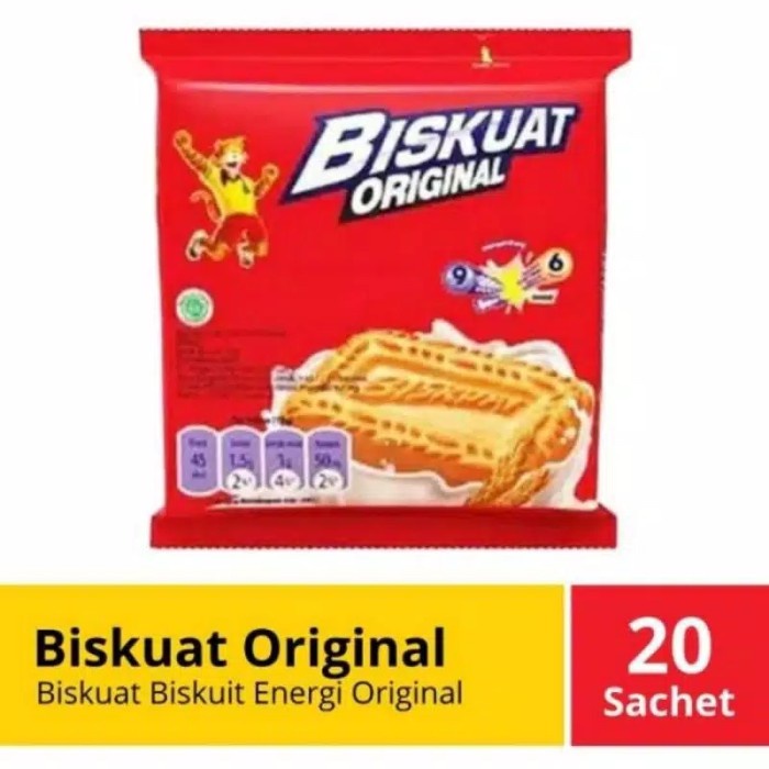 Biskuat Energi 20x7,6gr