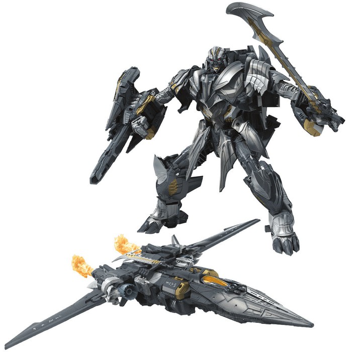 Transformers 5 The Last Knight Leader Class Megatron Box Rusak - D7599B - Original Asli
