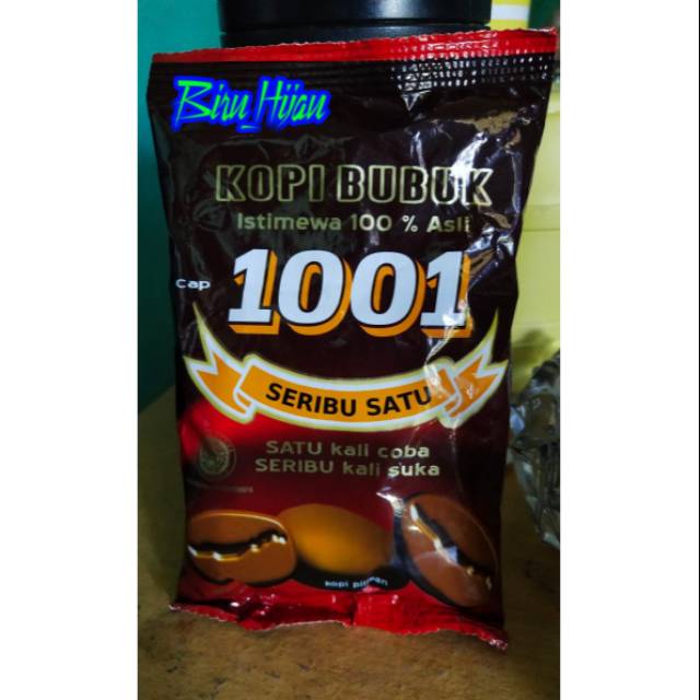 

Kopi 1001 Khas Kota Bengkulu 100 gram