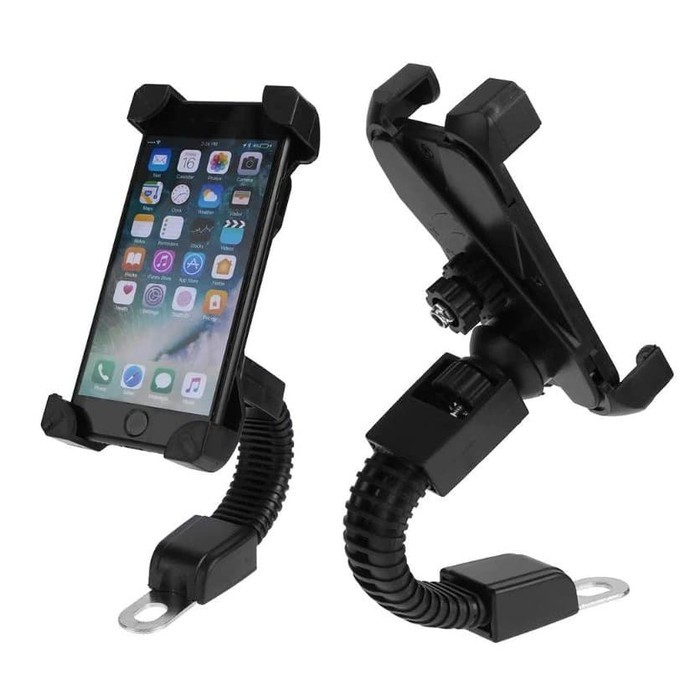 HOLDER HANDPHONE model X STAND HP DI SPION MOTOR ANTI FALL ROTASI 360