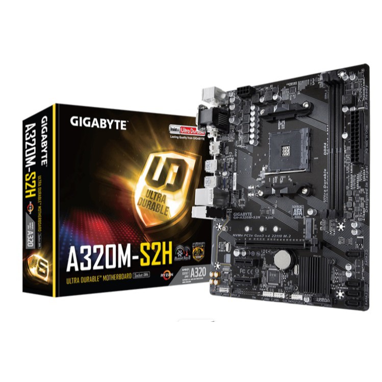 MOTHERBOARD GIGABYTE GA A320M S2H