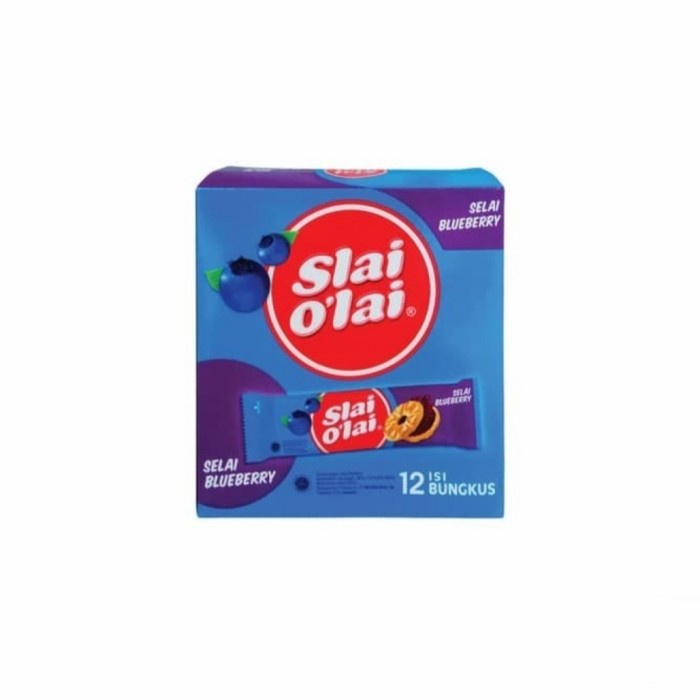 

504Oekho Roma Slai Olai Blueberry Box Pak Dus Isi 12 X 24Gr 24 Gr 6J477iyfi