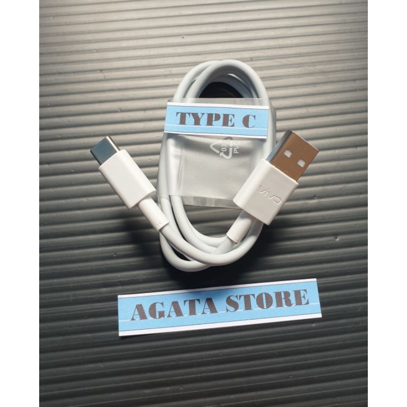 Kabel Charger Vivo Type C Ori new Vivo V17 / V19 / V20 SE Ori