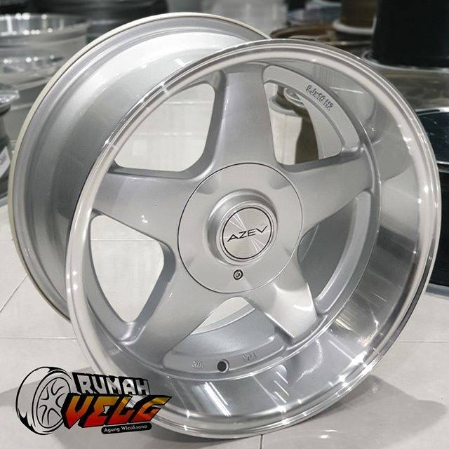 Velg Mobil Surabaya Murah R16 AZEV JF luxury 4x100 pcd 4x114.3 RUMAH VELG