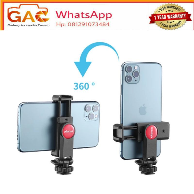 Paket hemat GAC VLOG ULANZI ST-06 microphone BOYA MM1 mini stand