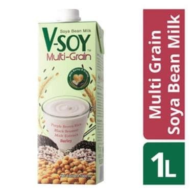 

[HALAL] V-Soy Multi-Grain Soya Bean Milk Vsoy Multigrain 1000ml