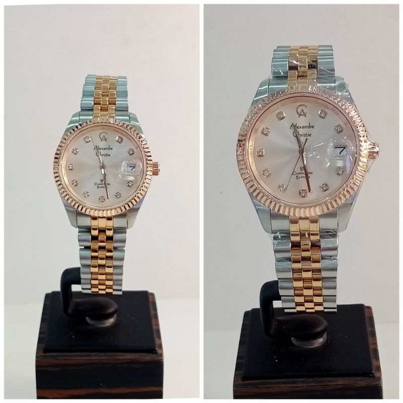 JAM TANGAN ALEXANDRE CHRISTIE COUPLE 5013 MD/LD  ORIGINAL & GARANSI RESMI AC