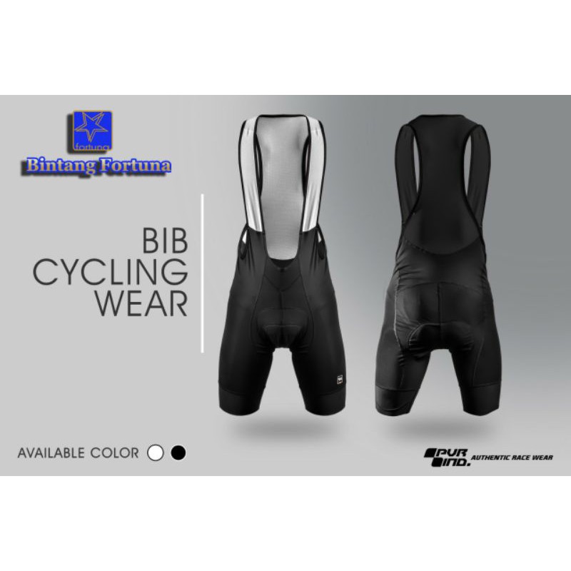 Celana Sepeda BIB Pendek PVR / BIB Short PVR IND / BIB Cycling Wear PVR / Celana Padding