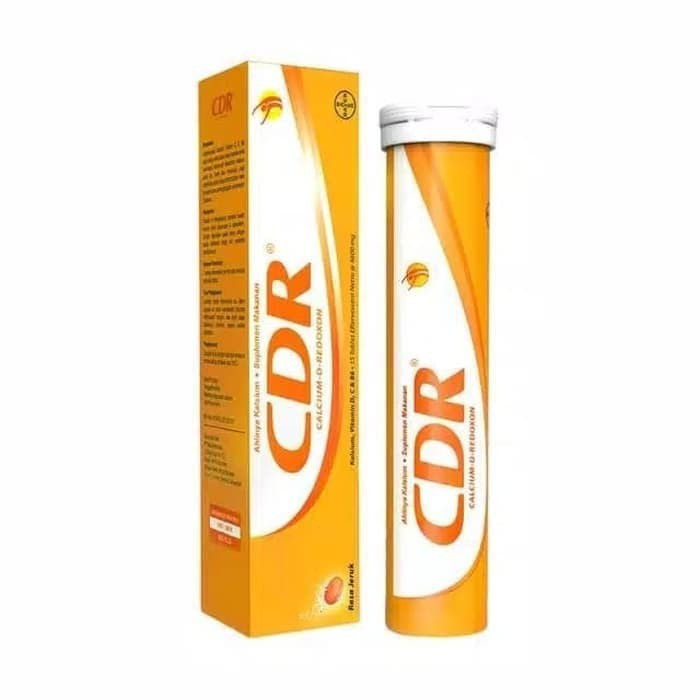 CDR calcium-d-redoxon 15 tab effervescent