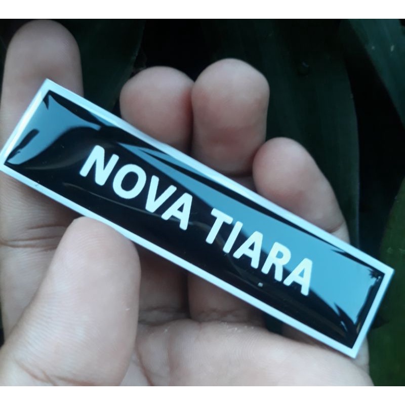 Nametag/nama dada magnet/name tag/nama dada/nametag magnet/nametag peniti resin-PUTIH SUSU