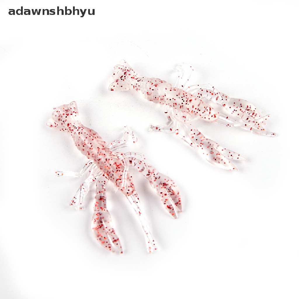 Adawnshbhyu 5Pc 5.5cm /1.5g Artifisial Palu Udang Silika Gel Lembut Bionic Umpan Pancing Umpan