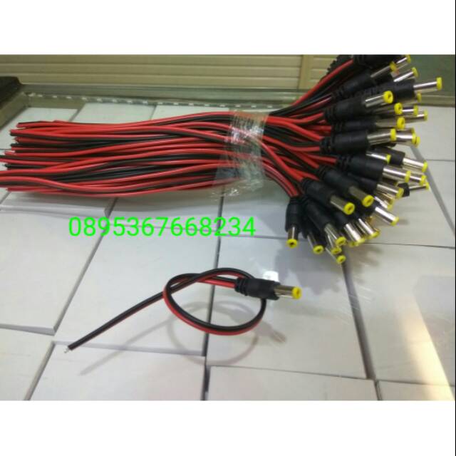 Kabel DC Male, Jack DC Kabel