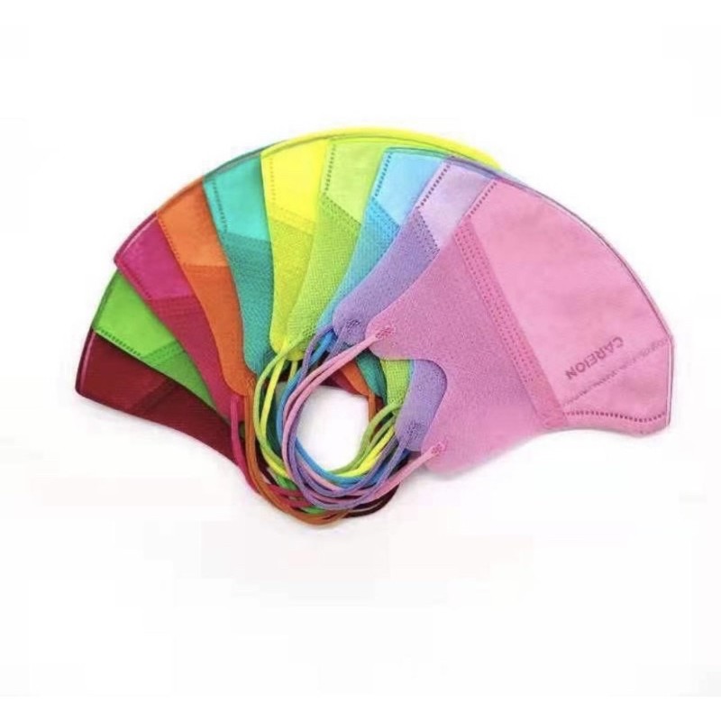 Masker Duckbill dewasa murah warna-warni/putih/ duckbill hijab