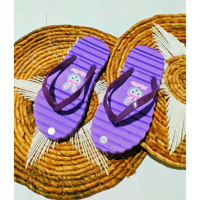 sandal anak karakter sandal minimalis rabit abc05