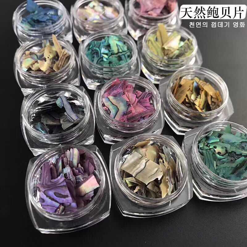 Shell nailart kukit kerang premium acc nailart seashell japan nails Produk Good Quality