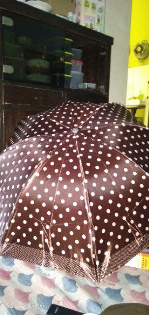 Jktumbrela - Payung Lipat 3 Polkadot Satin - 999