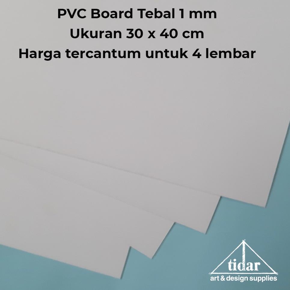 

[KODE KMMZF] PVC Board / Foam Board / Foamboard / Dinding Maket 1 MM