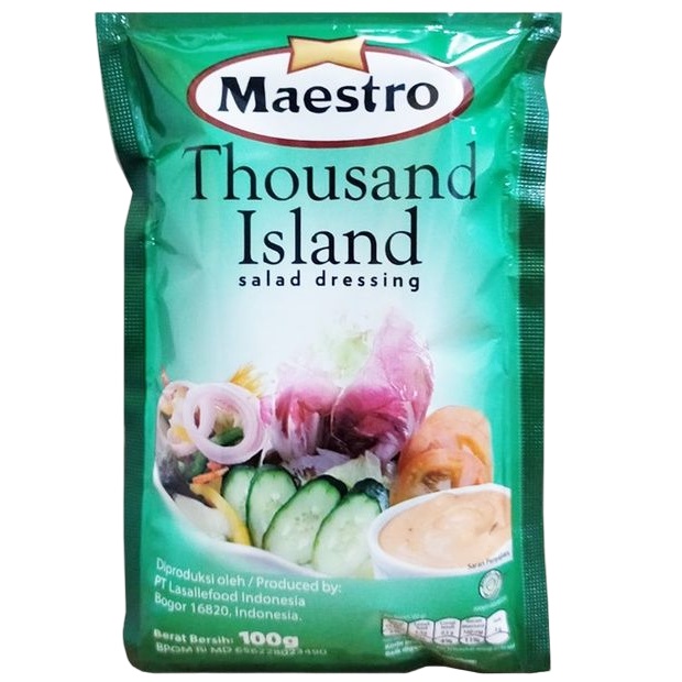 

Maestro Thousand Island 100gr Salad Dressing