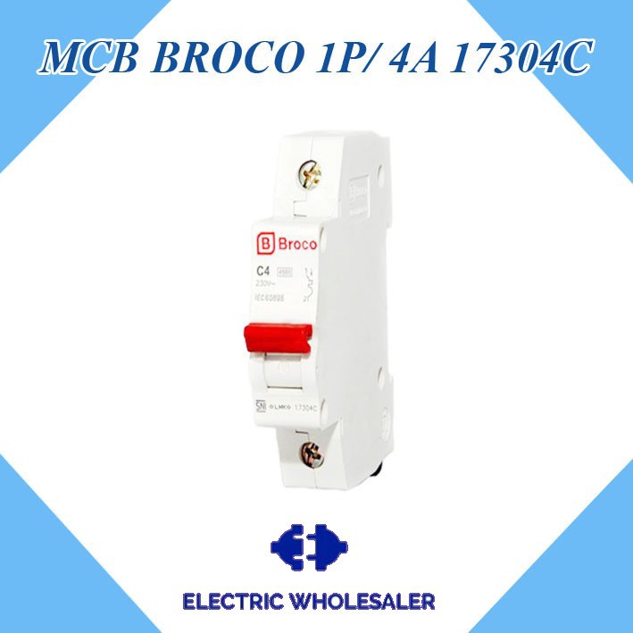 MCB BROCO 1P / 4A 17304C