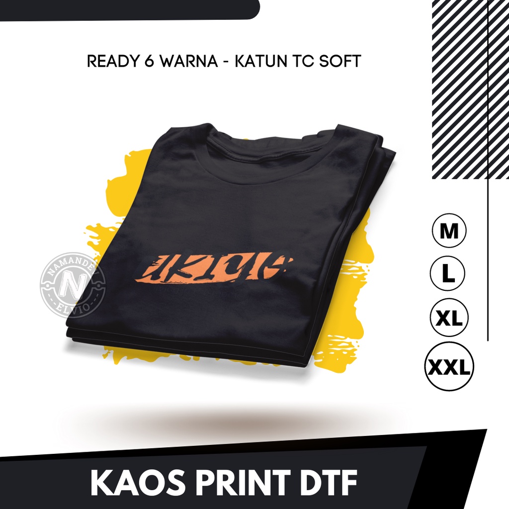 [ BISA COD ] BAJU KAOS T SHIRT ATASAN PAKAIAN DISTRO PRIA WANITA DEWASA MURAH DTF