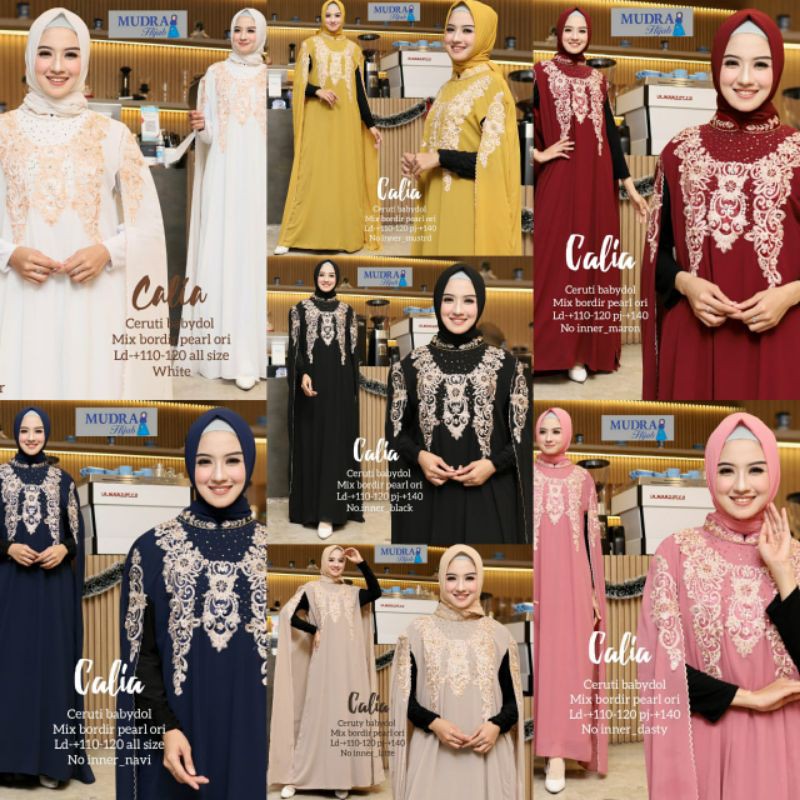 (KOLEKSI KEKINIAN) CALIA ORI BY MUDRA | PAKAIAN MUSLIMAH TERLARIS | BAJU WANITA MUSLIM MURAH