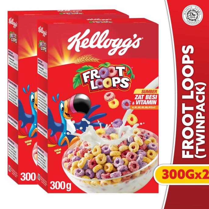 

Cuci Gudang Awal Tahun [SPECIAL BUNDLE] Kelloggs Froot Loops Sereal 2 x 300g Cuci Gudang Awal Tahun