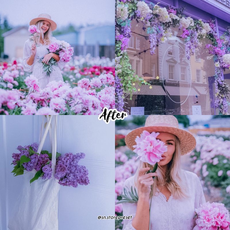 PRESET LIGHTROOM PREMIUM KOREAN LILAC 1 (IOS dan Android)