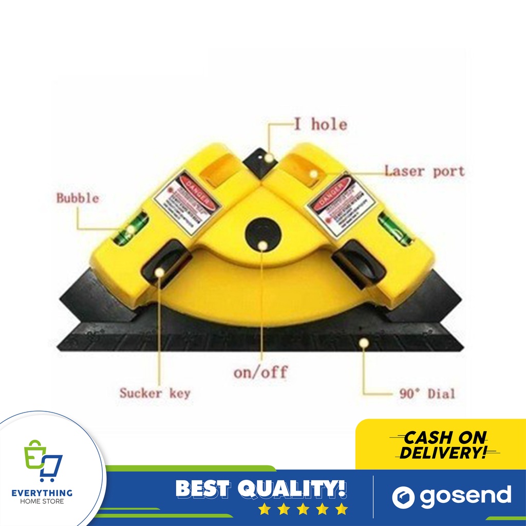 Jetla / Waterpass Pengukur Laser Line ORIGINAL EHS