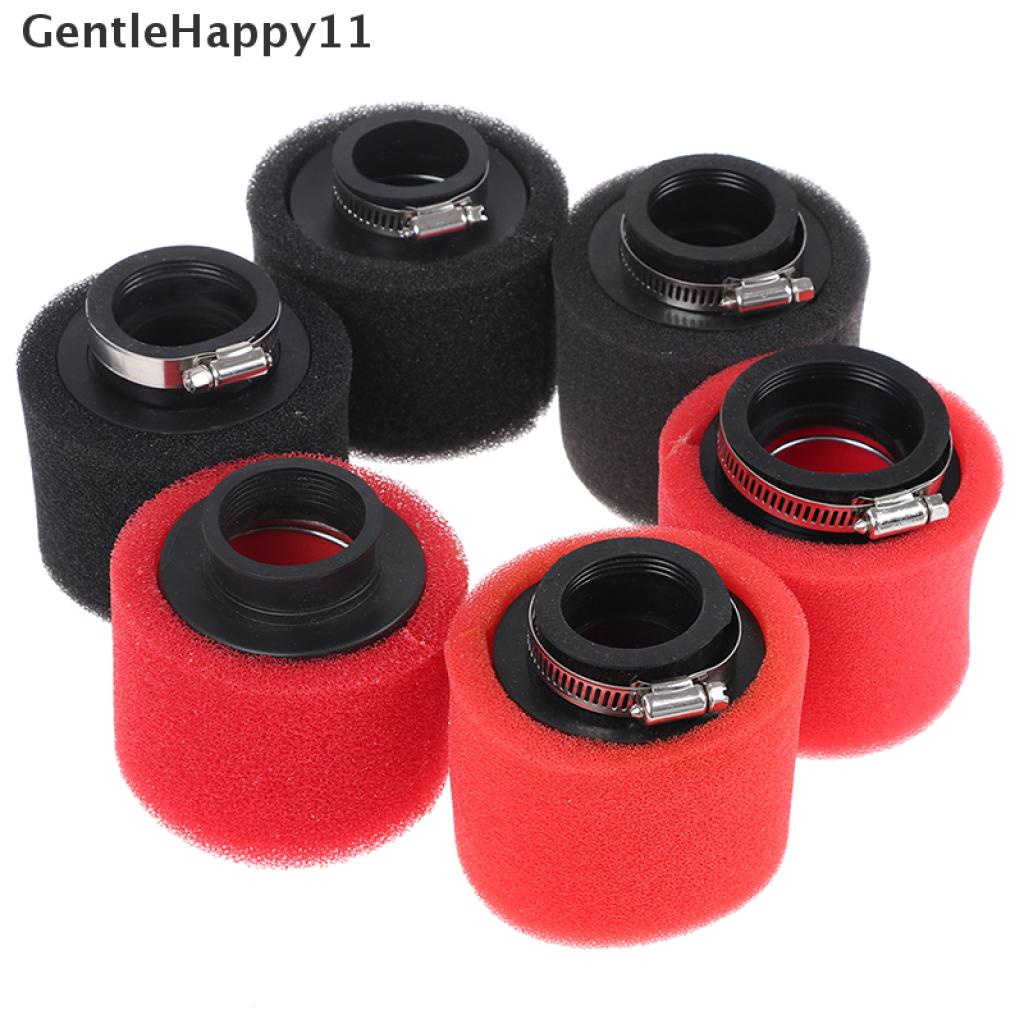 Gentlehappy Busa Leher Lurus Filter Udara Sponge Cleaner Scooter Dirt Pit Sepeda Motor