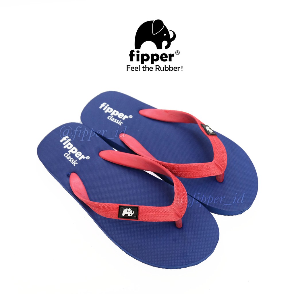 Sandal Fipper Classic Original for Man/Woman - Navy/Red