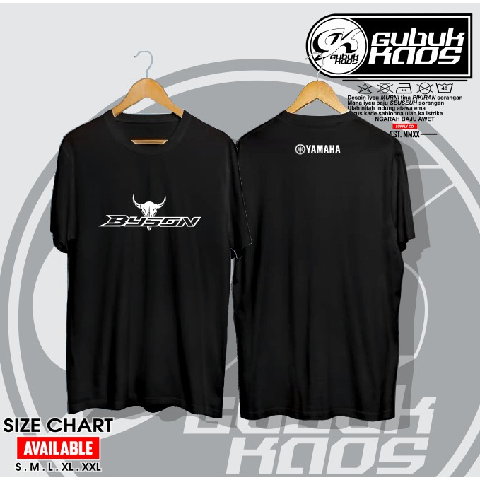 BAJU KAOS LOGO YAMAHA BYSON - GUBUK.KAOS