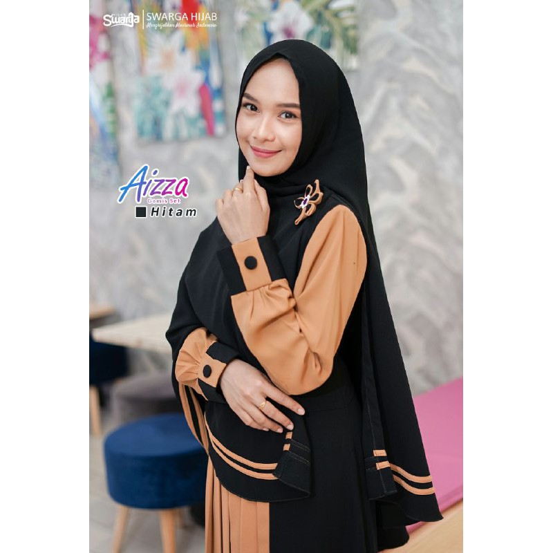 ALEXAGROSIR - AIZZA HITAM SET ROYAL TWIST