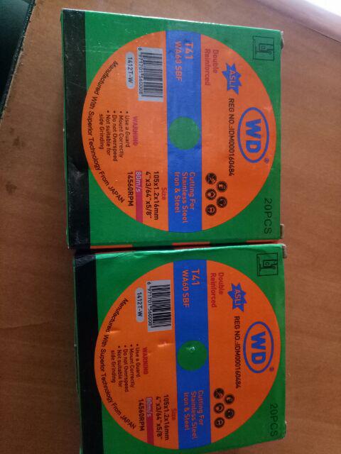 Batu Potong Wd 4inch Grinda Potong Cutting Whell Wd 4inch