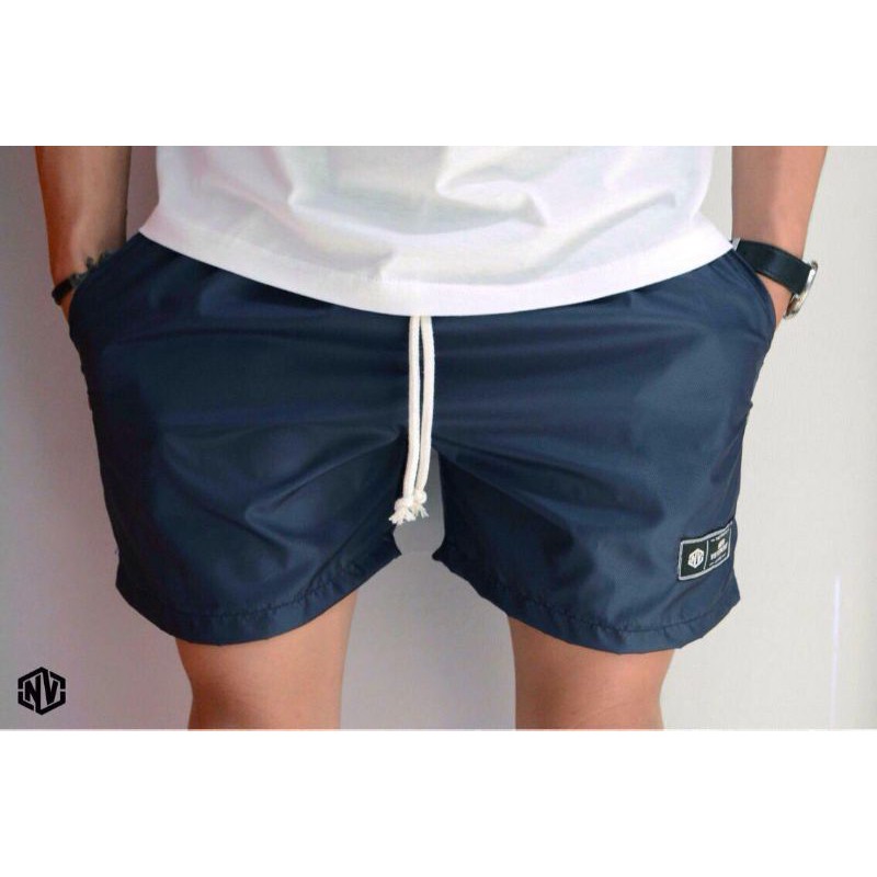 Celana Pendek NOIR VETEMENTS Original - Navy Blue