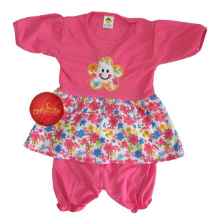 Baju Bayi Model Dress MURAH baby girl (3 stel)