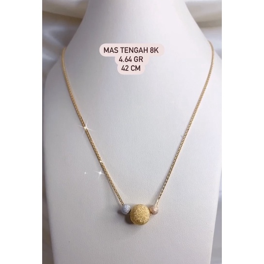 Kalung Candy Bulat Emas 420