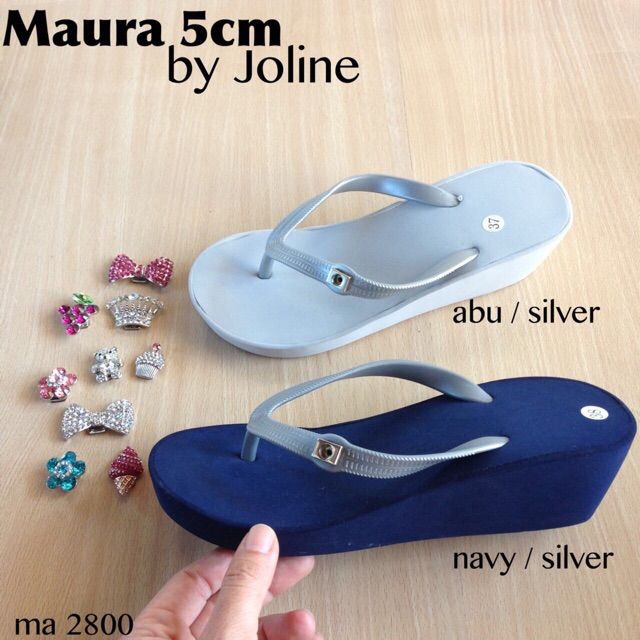 Maura 5cm by joline sendal sandal popits wedges
