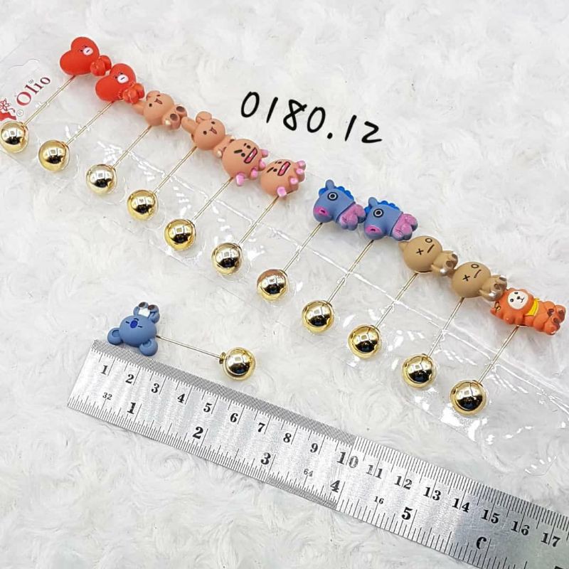 TUSPIN BT21 ISI 12PCS