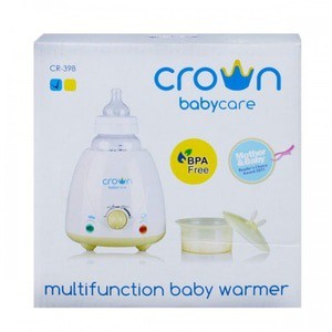 CROWN pemanas susu di mobil dan di rumah / Multifunction Baby Warmer CR 398 free bubble 2k