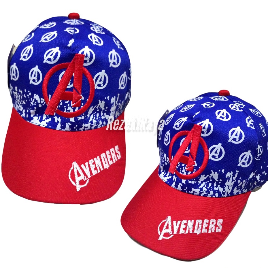 Topi AVENGERS Topi Anak Laki Laki Topi Baseball Kartun Anak