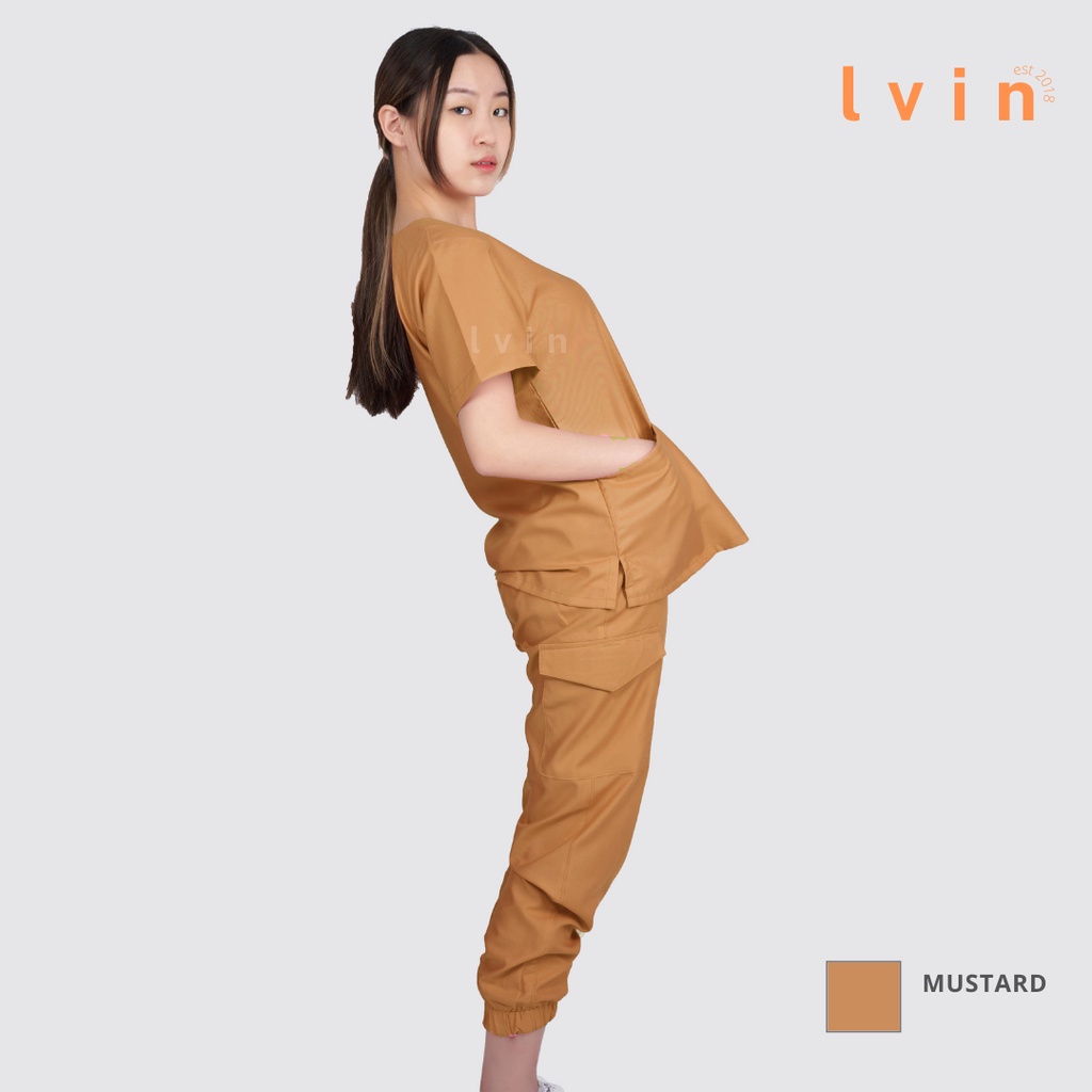 [ Lvin ] Vol I - Baju OKA Joger / Baju Jaga / Set Baju Celana Jaga Oka / Dokter Lengan Pendek / Baju OK / Classy Series