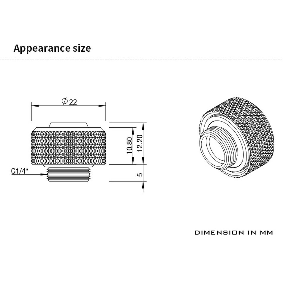 BARROW TFHRKN38B Compression Soft Tubing Fitting ID3/8 - OD1/2 White