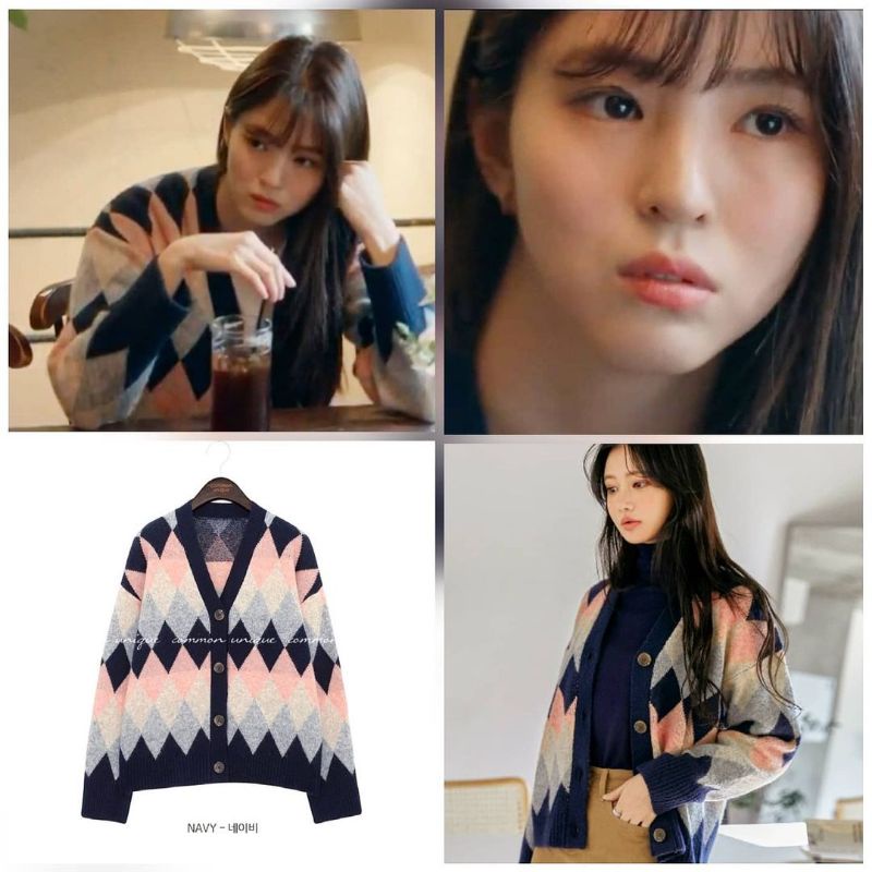 [PRE-ORDER] Sweater Han So Hee di drakor Nevertheless [SONGKANG, I KNOW BUT]