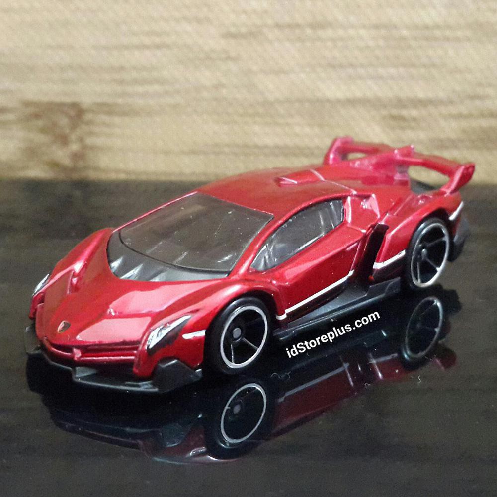 hot wheels lamborghini veneno red