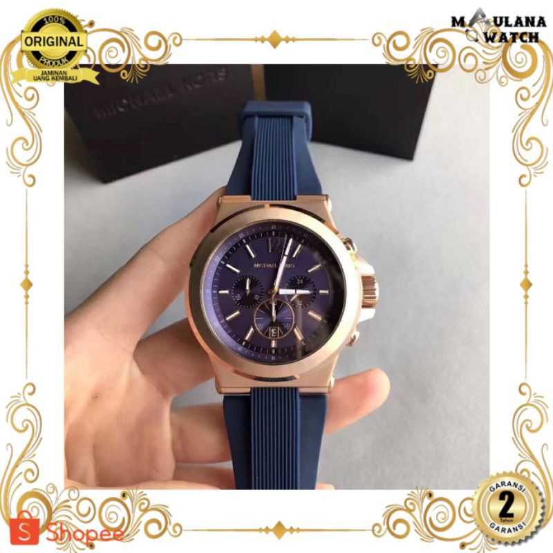 JAM TANGAN PRIA WANITA | RANTAI | KULIT | KARET | MURAH | WANITA ORIGINAL [MICHAEL KORS DYLAN MK8295