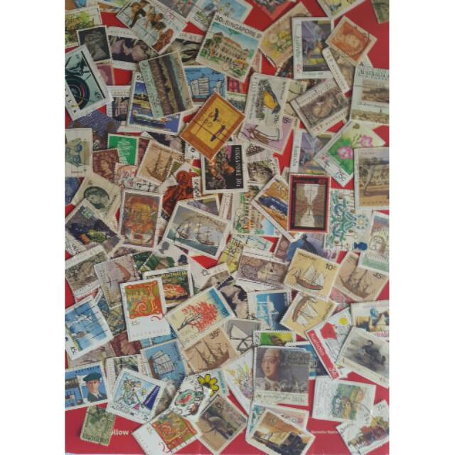 Perangko kuno luar negeri [ Promo murah ] untuk koleksi DIKIRIM RANDOM