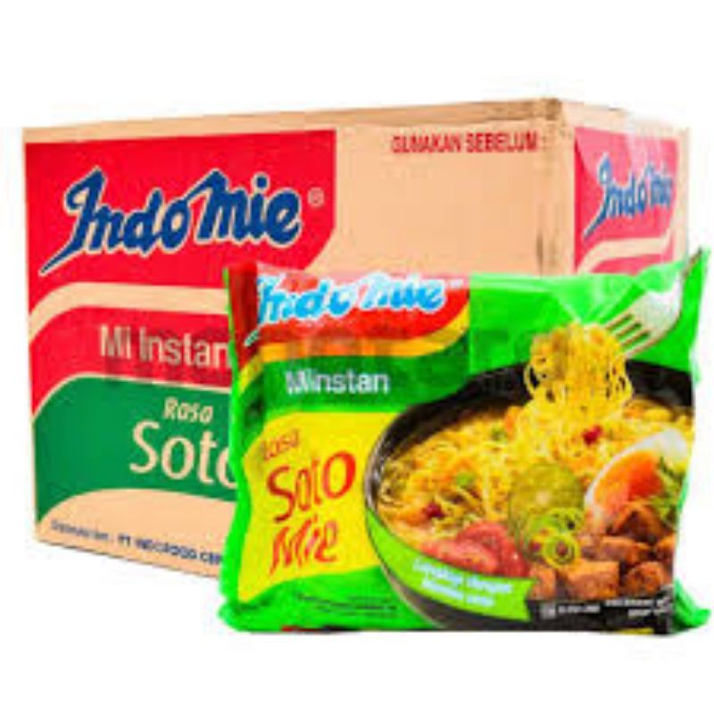 

Indomie kuah ayam bawang / soto