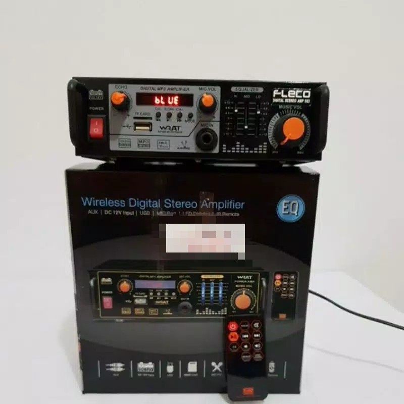 COD Power Amplifier wireless Fleco D22 Original/ Digital Amplifier/ AC DS Radio
