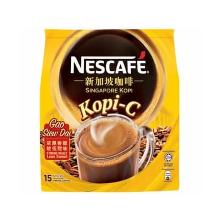 

#HANDCARRY Nescafe Kopi C Gao Siew Dai 15sX26g - UFOHCR1906